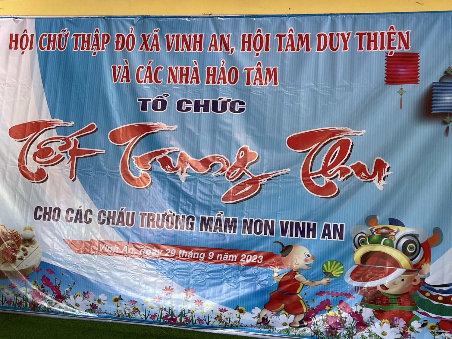 Tổ chức trung thu cho các em thiếu nhi!!!